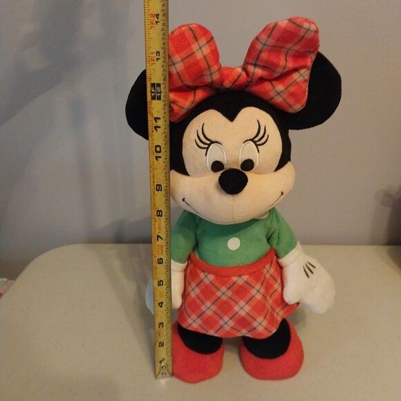 Disney Minnie Mouse Singing Dancing Plush Christmas Holiday Stuffed Animated EUC - Picture 15 of 15